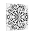 Handmade Mandala Art with 125 Stretched Canvas