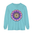 Colorful Mandala Long Sleeve T-Shirt - Psychedelic Art image 12