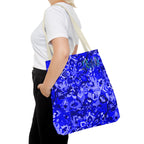 Blue Mandala Design Tote Bag for Stylish Everyday Use