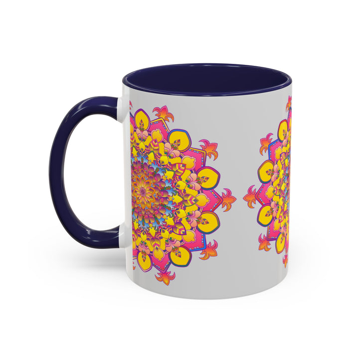 Colorful Mandala Art Mug for Meditation and Relaxation at Home