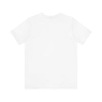 A close-up image of a neon black cat mystery t-shirt with a mysterious and eye-catching design