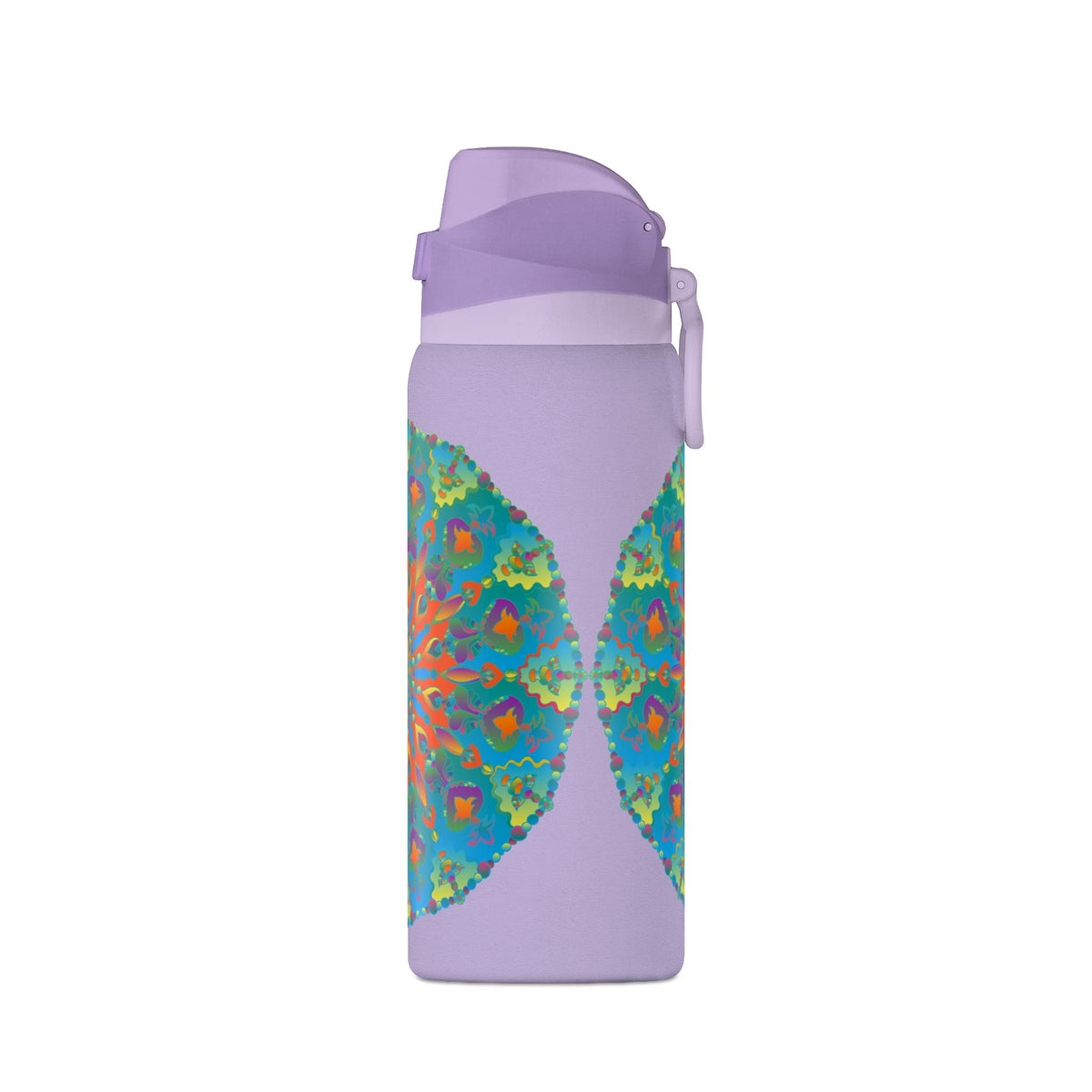 Borraccia termica da 32oz — Design mandala caleidoscopio colorato