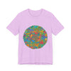  Colorful and serene mandala tee, perfect for promoting peace and relaxation