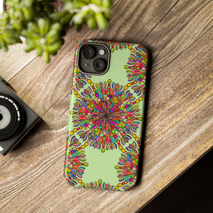 Intricate Mandala Phone Case in Lively Colors for Unique Style