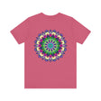 Beautiful Mandala Tee with intricate design symbolizing spiritual peace and harmony
