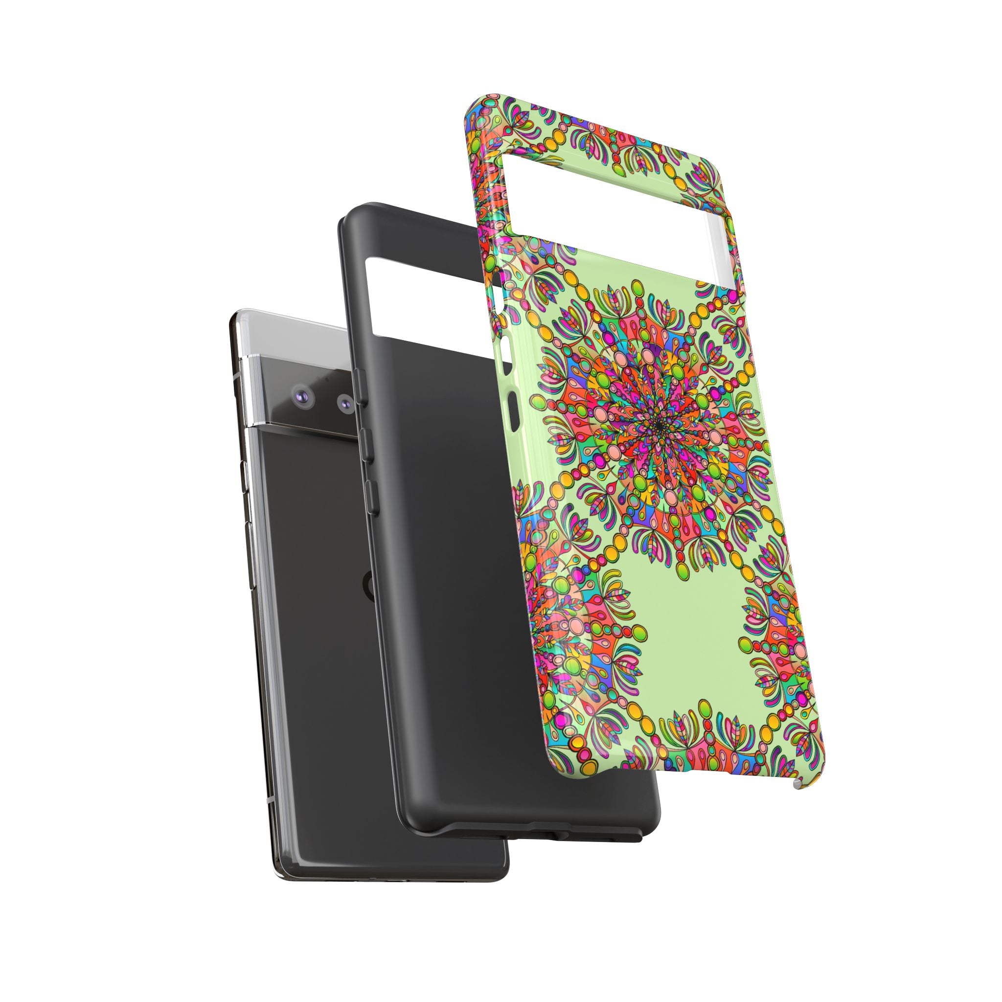 Vibrant Mandala iPhone & Google Pixel Case | Tough Cases