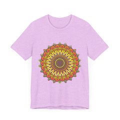 Intricate Mandala T-Shirt - Colorful Geometric Design 36