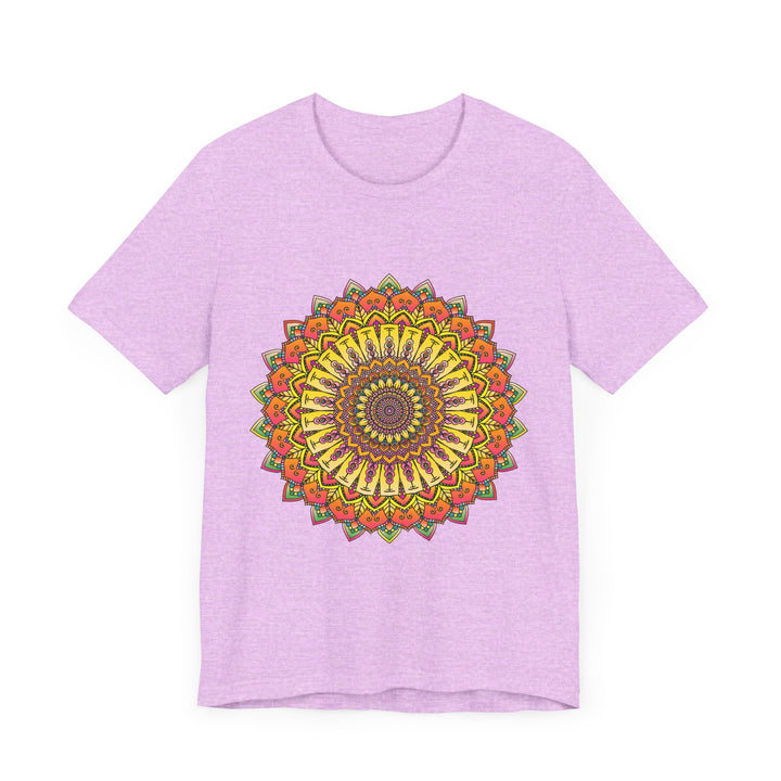 Intricate Mandala T-Shirt - Colorful Geometric Design 36