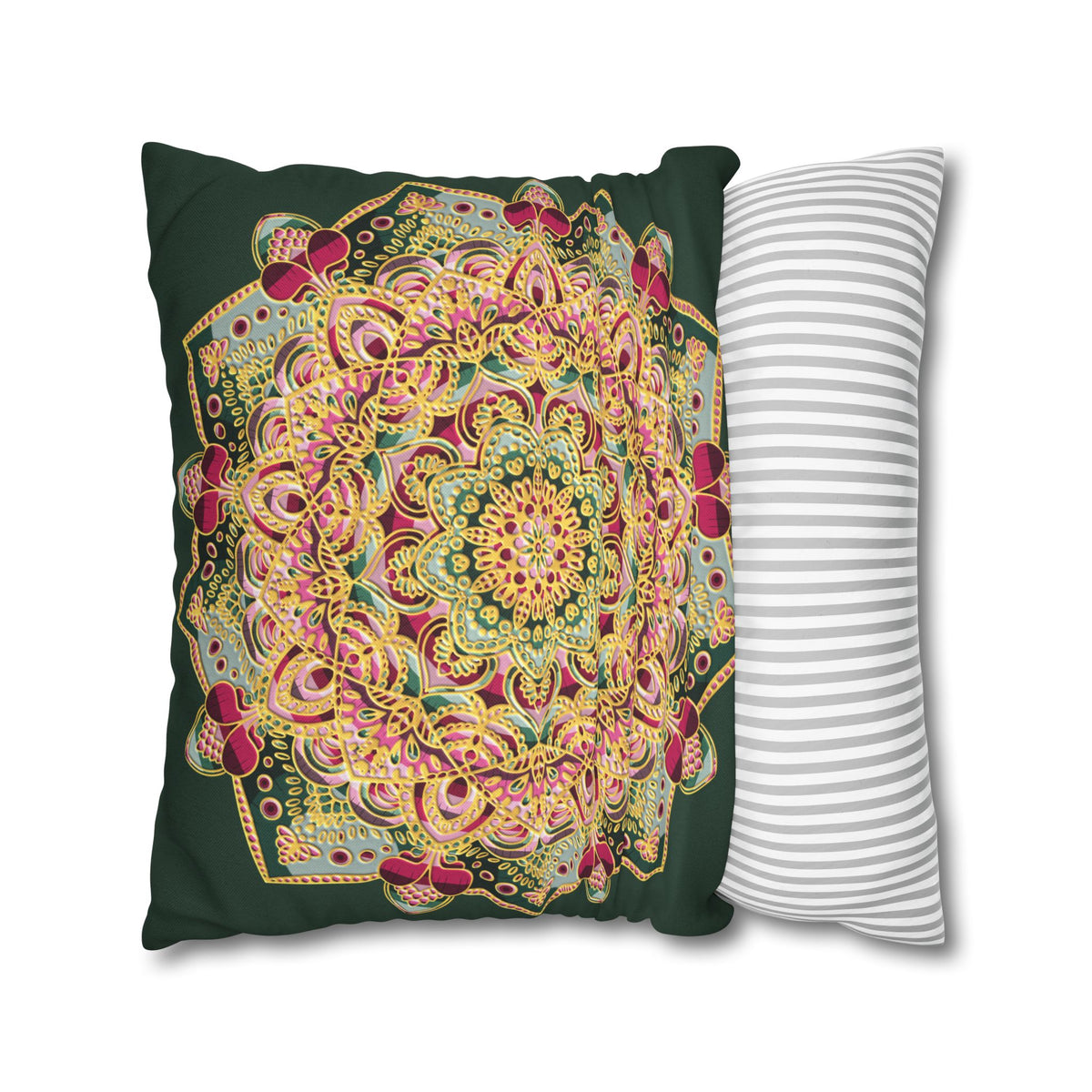 Mandala Boho Square Pillowcase