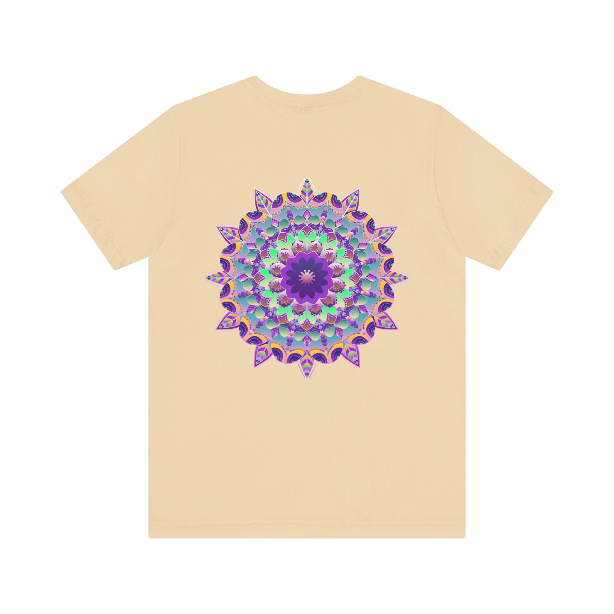 Beautiful Mandala Tee featuring intricate design for spiritual peace and harmony