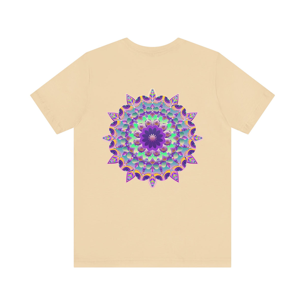 Beautiful Mandala Tee featuring intricate design for spiritual peace and harmony