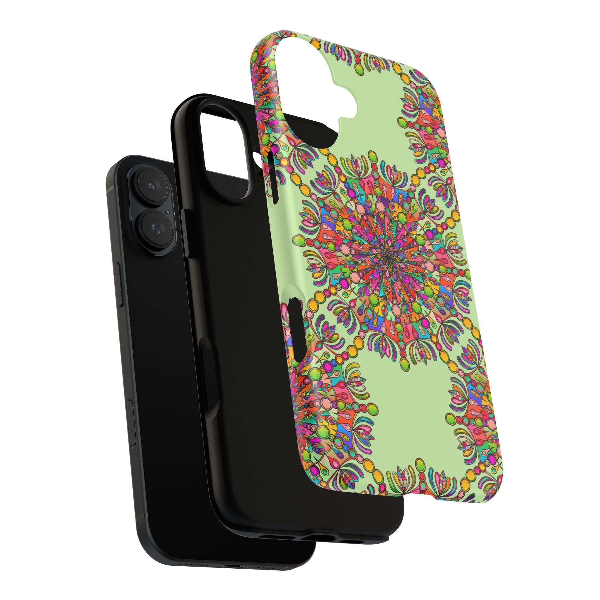 Vibrant Mandala iPhone & Google Pixel Case | Tough Cases