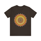 Intricate Mandala T-Shirt - Colorful Geometric Design 5