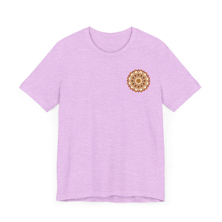 Beautiful Mandala Tee featuring intricate spiritual design for inner peace and harmony