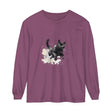 Black Cat Watercolor Splash T-Shirt featuring a vibrant, artistic design