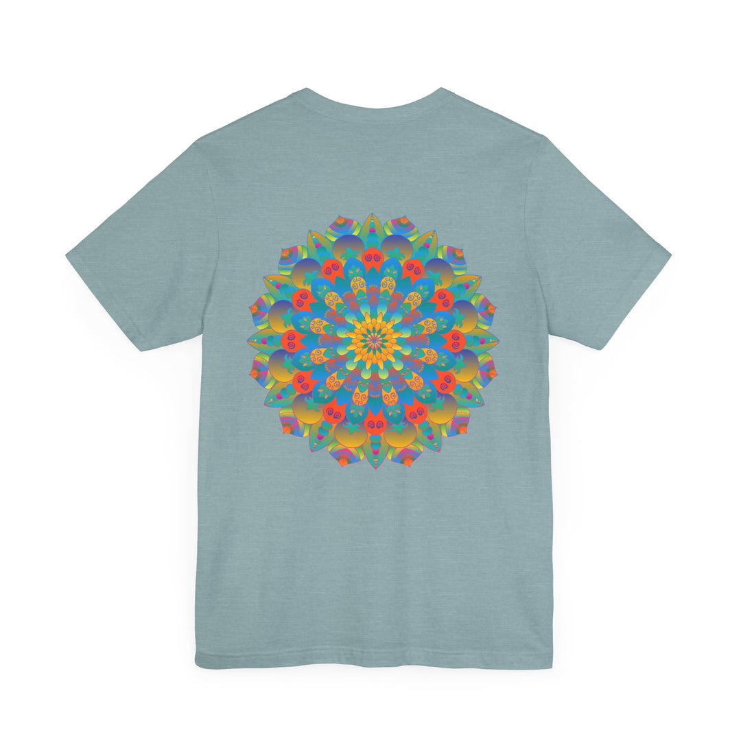  Intricate and mesmerizing mandala t-shirt promoting spiritual peace