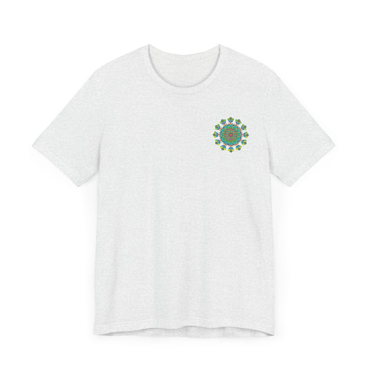 Colorful and intricate Psychedelic Mandala T-Shirt with Spiritual Vibes design