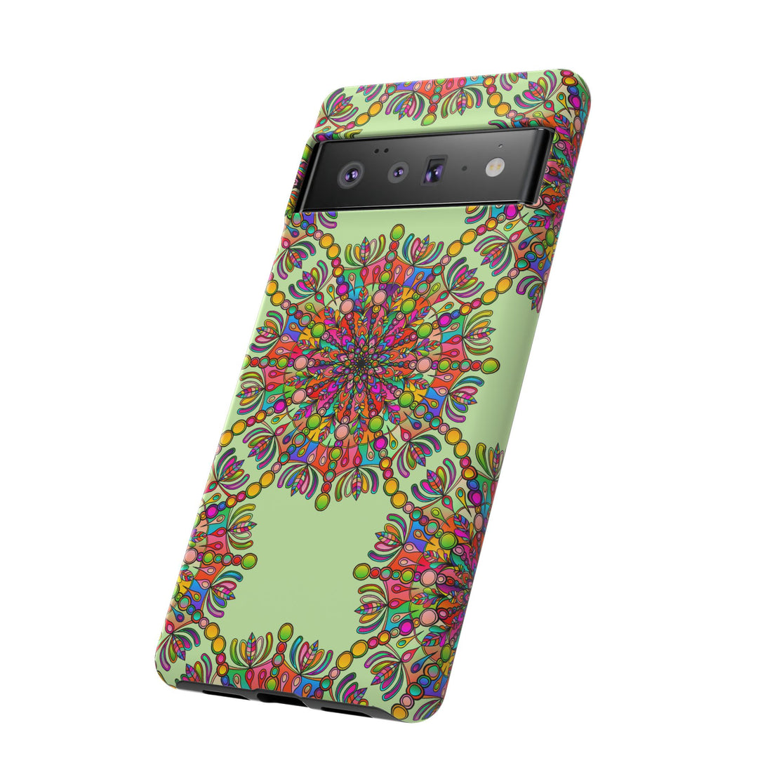 Intricate Mandala Phone Case in Lively Colors for Unique Style