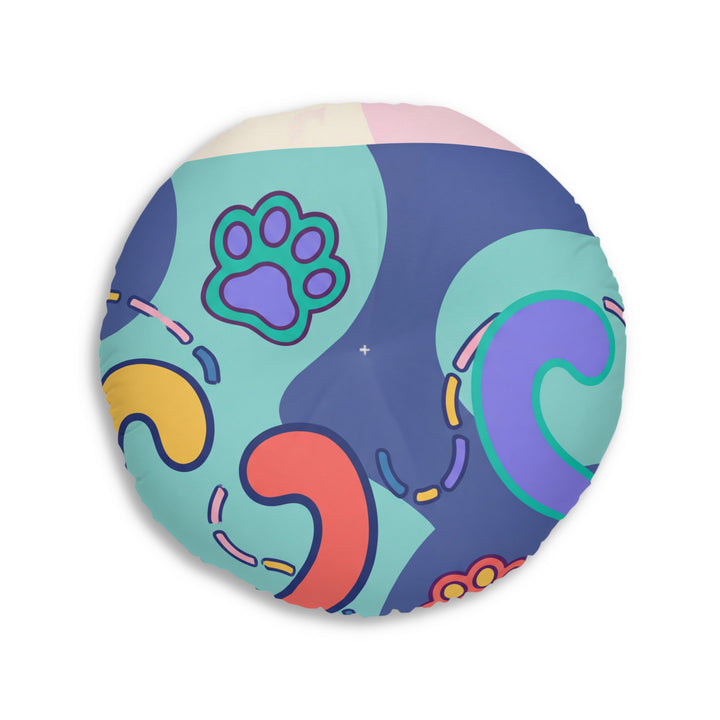 Crescent Dream Cat Floor Pillow