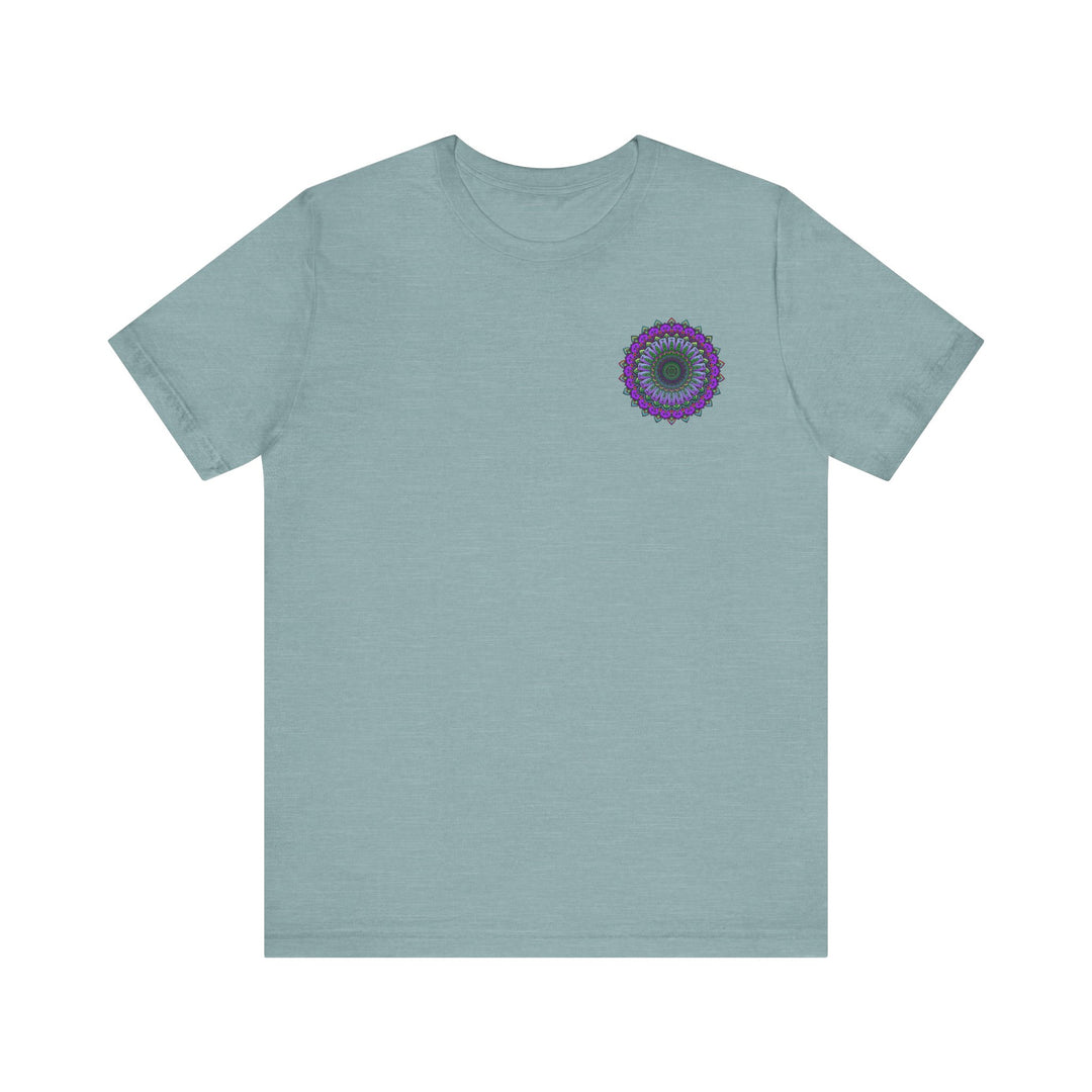 A comfortable and stylish Mandala Tee, featuring a beautiful design representing spiritual peace and harmony