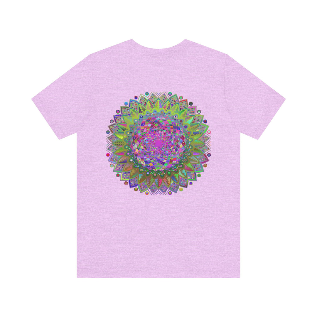 Intricately designed mandala tee symbolizing inner peace and tranquility