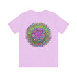 Intricately designed mandala tee symbolizing inner peace and tranquility