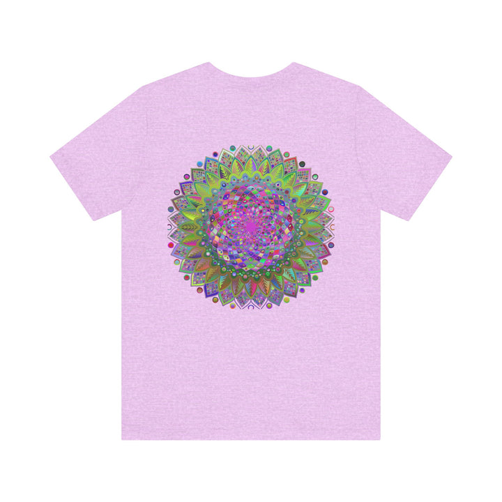 Intricately designed mandala tee symbolizing inner peace and tranquility