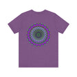 Colorful Mandala Tee with intricate design, promoting spiritual peace and harmony
