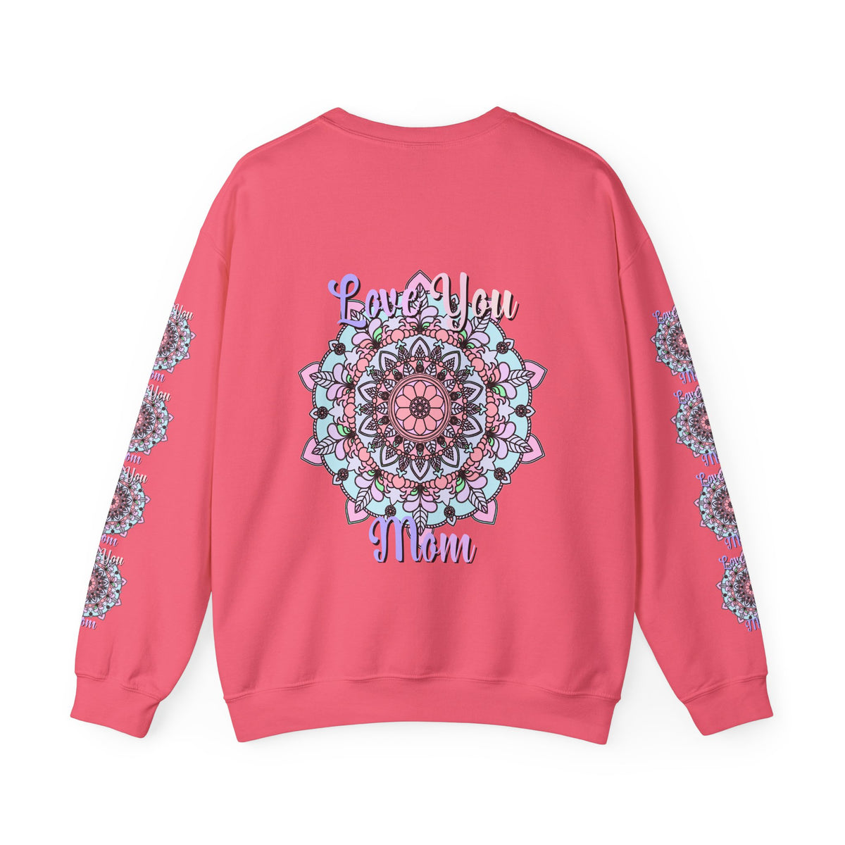 Felpa Mandala per la Mamma con Design Accorato dai Toni Tenui
