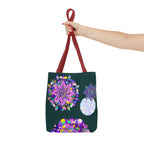 Beautiful and spacious Mandala Tote Bag with vibrant colors and intricate design