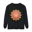 Colorful and intricate mandala design long sleeve t-shirt for all genders
