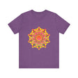 Beautiful Vibrant Mandala Tee with Spiritual Art Design for Peaceful Individuals