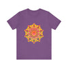 Beautiful Vibrant Mandala Tee with Spiritual Art Design for Peaceful Individuals