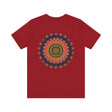 Beautiful mandala tee with intricate design promoting spiritual harmony and peace