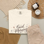 Good Morning Cat Coffee T-Shirt