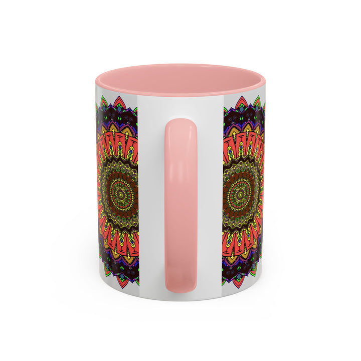  Eye-catching and unique mandala art mug for spiritual individuals 