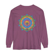 Intricate Mandala Long Sleeve T-Shirt featuring a detailed and ornate design