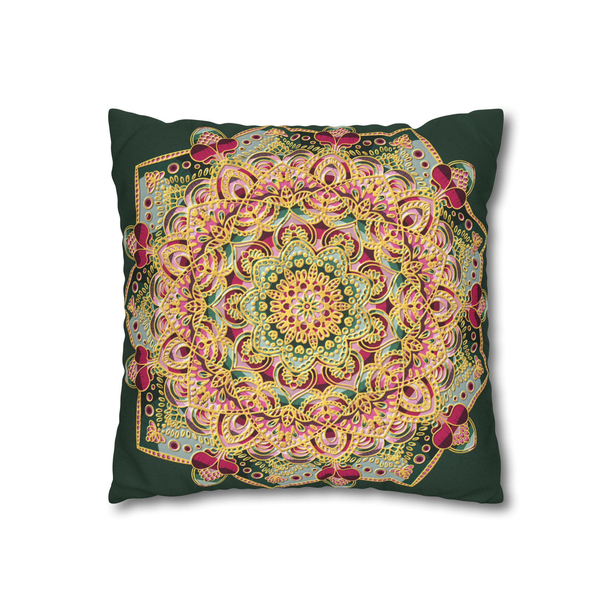 Mandala Boho Square Pillowcase