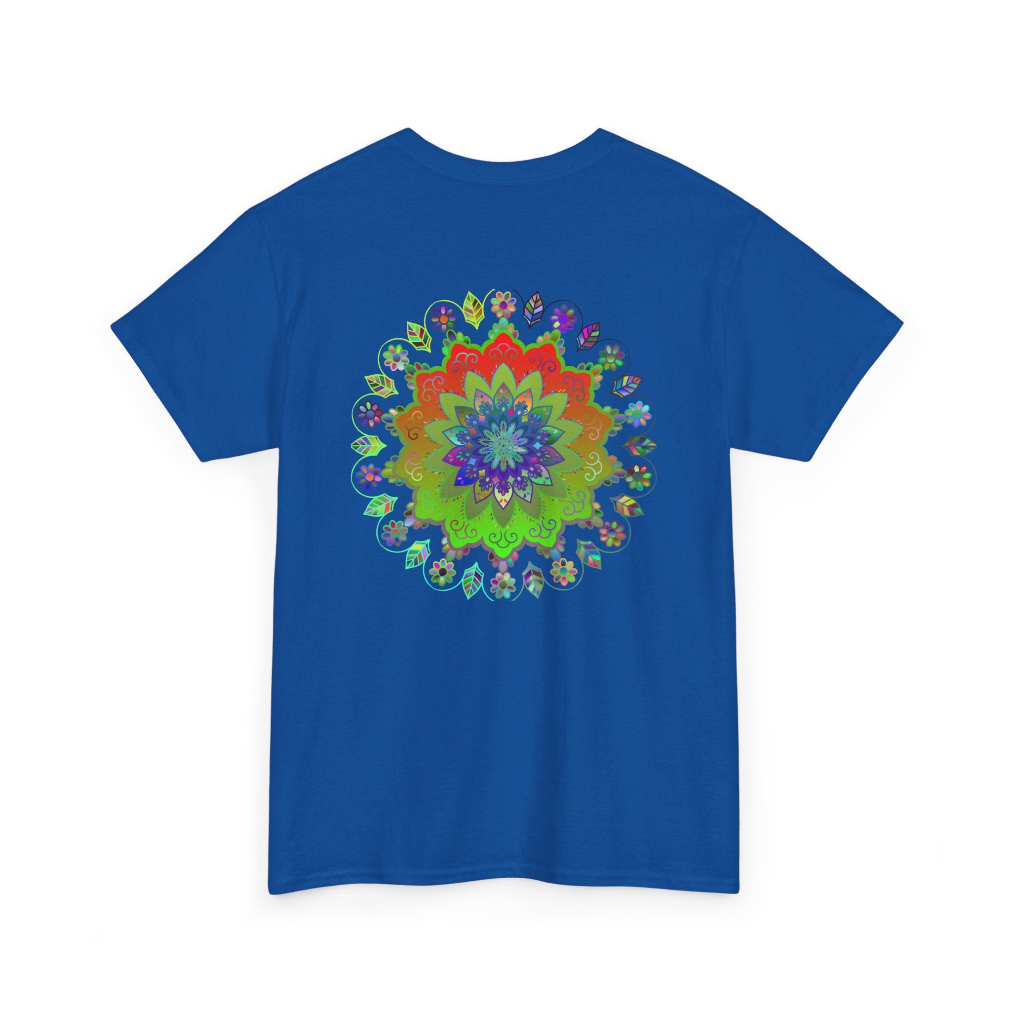 Artistic and meaningful mandala art design on a 100% cotton unisex tee