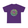 Unisex tee featuring a vibrant and eye-catching mandala design