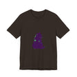 Black Cat Mystery - Colorful Silhouette T-Shirt with Vibrant and Eye-Catching Design