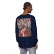 Comfortable and stylish ginger cat and palm tree graphic t-shirt for women