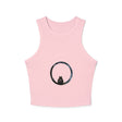  Cosmic Enigma Racerback Tank Top with a unique and eye-catching cosmic pattern