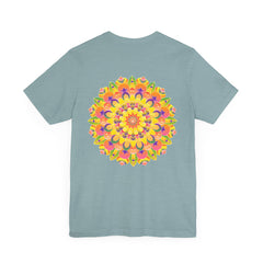 Intricate and detailed mandala tee promoting peace and harmony