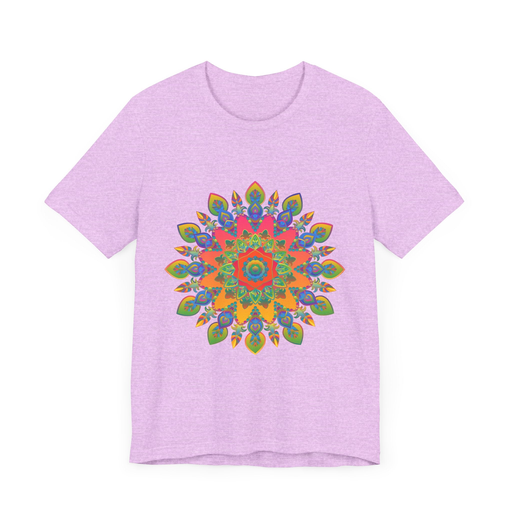 Vibrant Mandala Tee with an intricate and colorful design perfect for expressing your unique style and personality