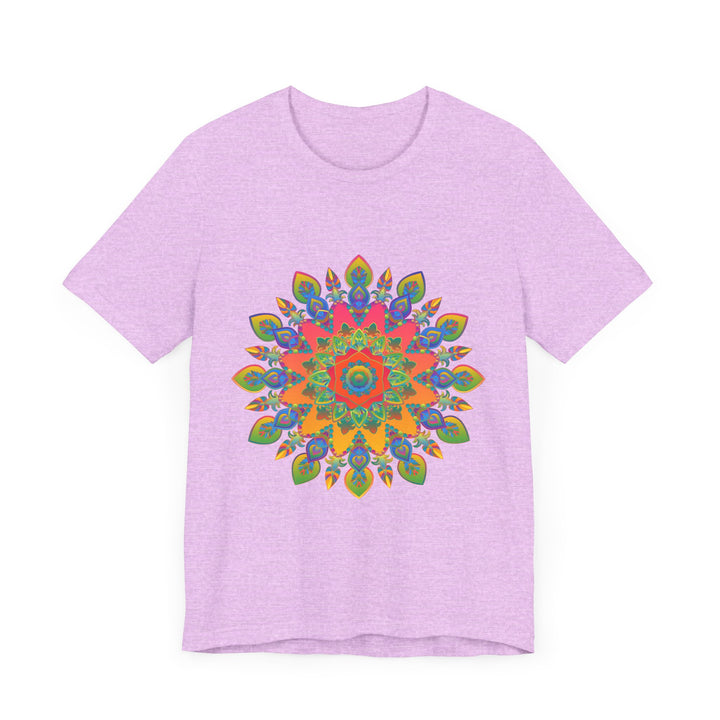 Vibrant Mandala Tee with an intricate and colorful design perfect for expressing your unique style and personality