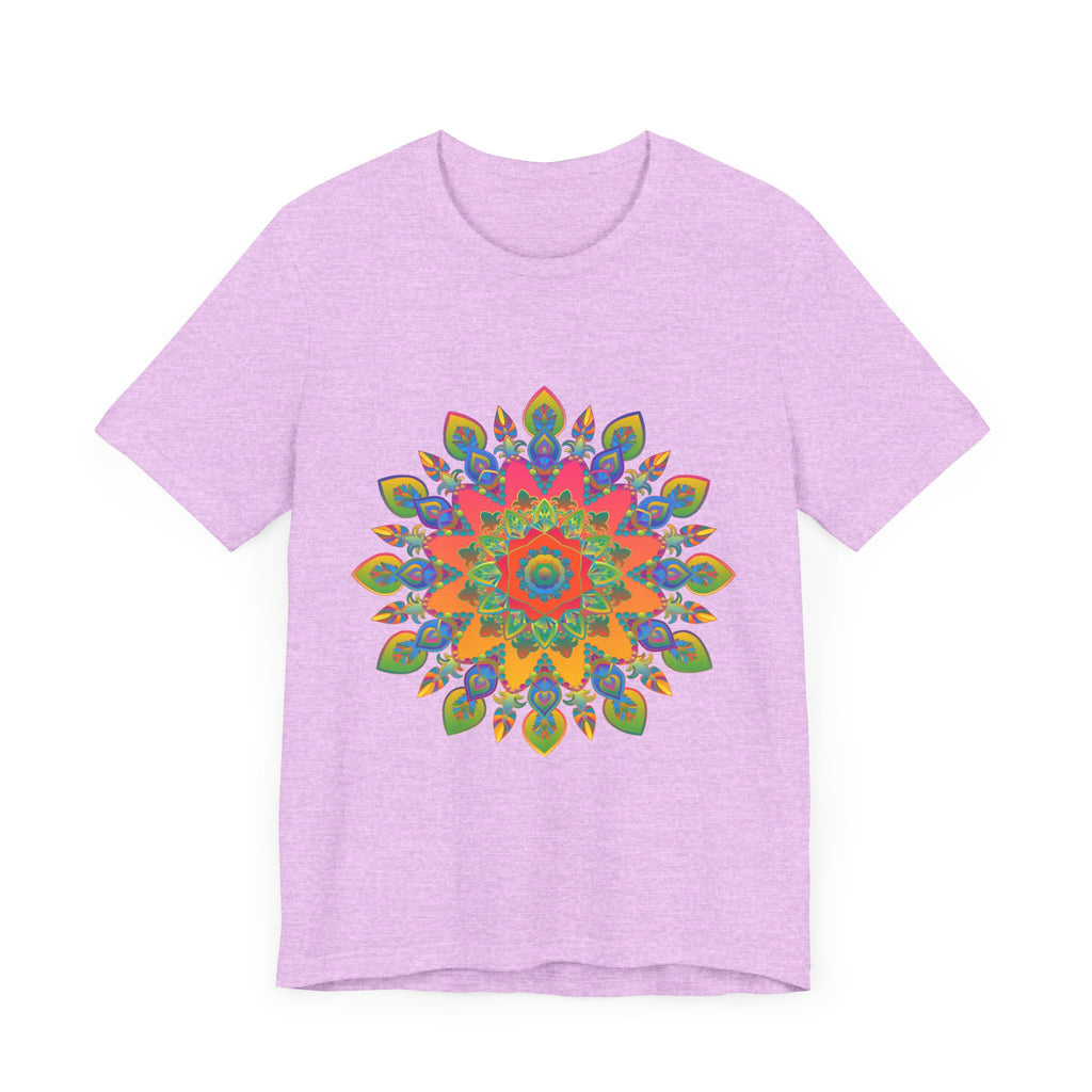 Vibrant Mandala Tee with an intricate and colorful design perfect for expressing your unique style and personality