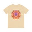 Vibrant Mandala T-Shirt featuring intricate spiritual design symbolizing peace and harmony in vibrant colors