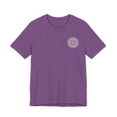 Vibrant Mandala Tee with intricate design representing spiritual peace and harmony, perfect for meditation and yoga enthusiasts