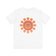 Vibrant Mandala Tee featuring a beautiful and intricate design representing spiritual peace and harmony, perfect for anyone seeking inner balance and tranquility